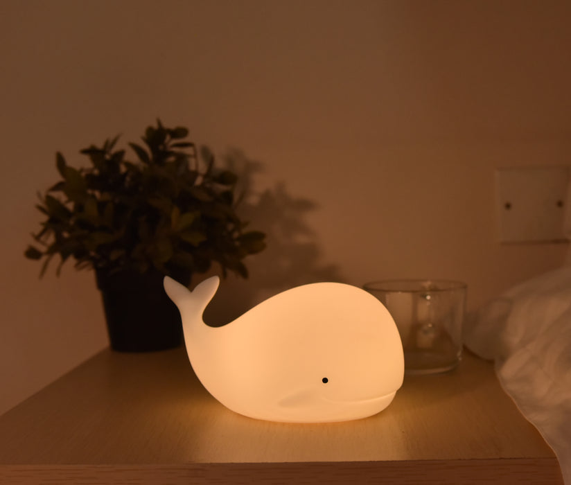 Whale Silicone lamp