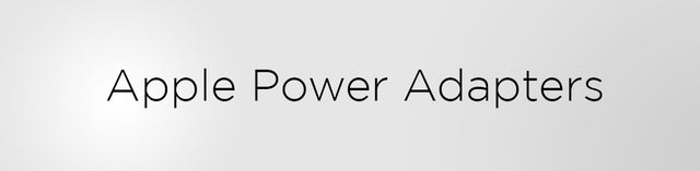 Adaptateurs secteur Apple