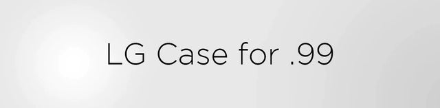 Etui LG pour 0,99