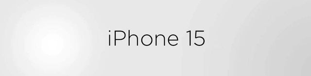 Collection iPhone 15