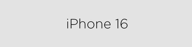 Collection iPhone 16