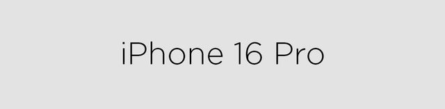 Collection iPhone 16 Pro