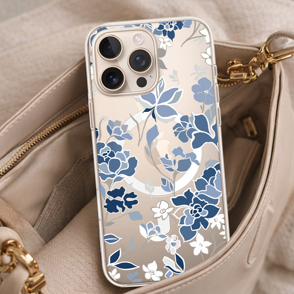 Motif bleu - iPhone 16 Pro Max