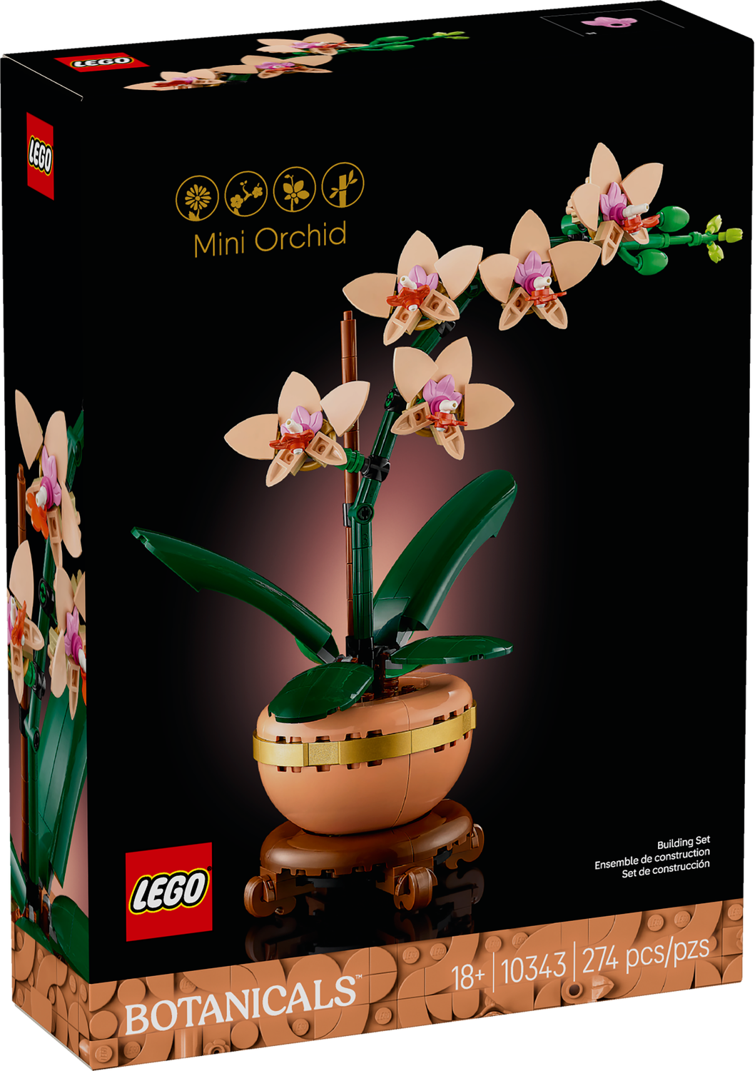 LEGO Botanical - Mini orchidée 10343