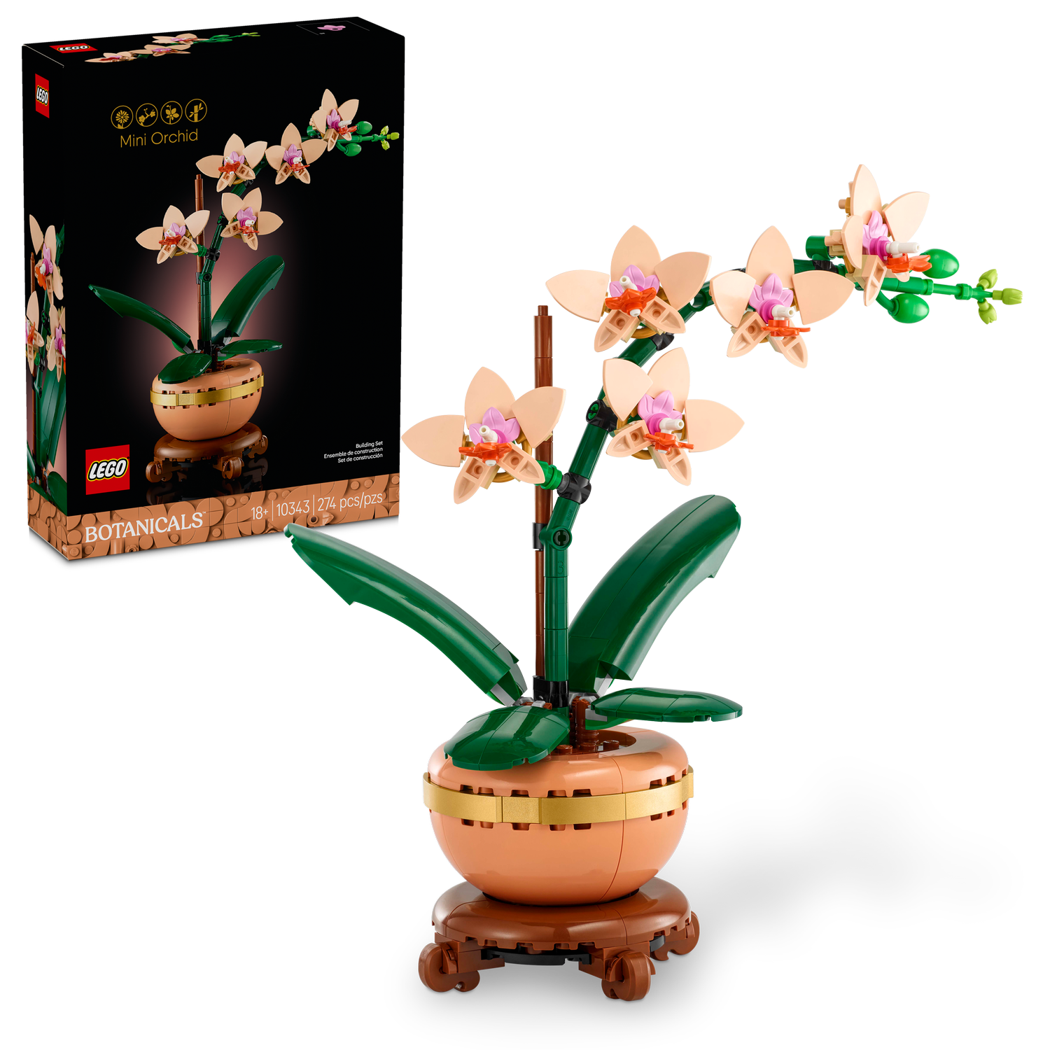 LEGO Botanical - Mini orchidée 10343