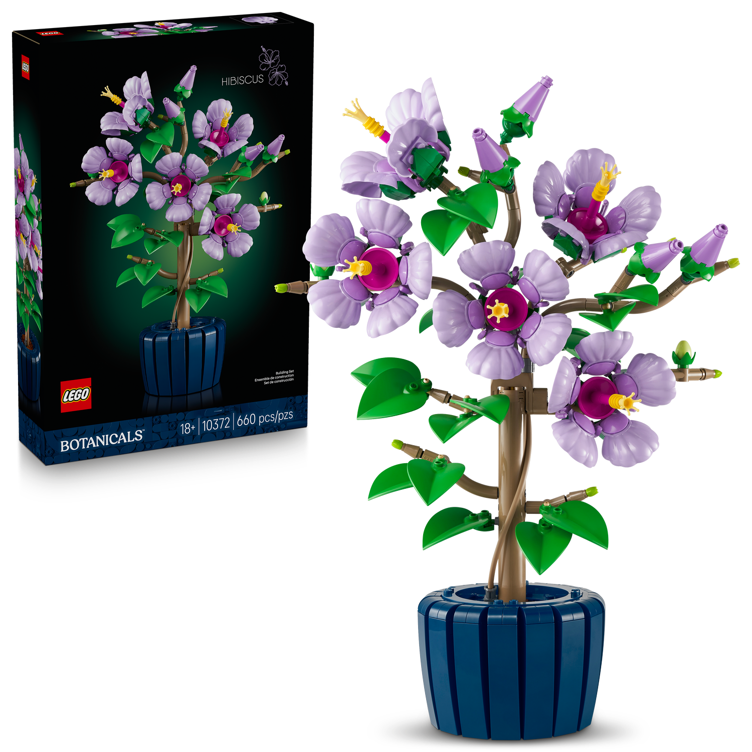 LEGO Botanicals - Hibiscus (violet) 10372