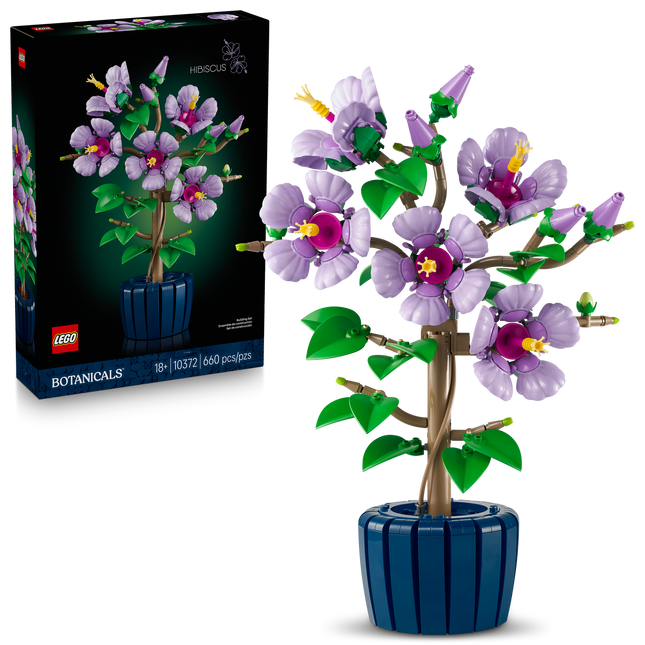 LEGO Botanicals - Hibiscus (violet) 10372
