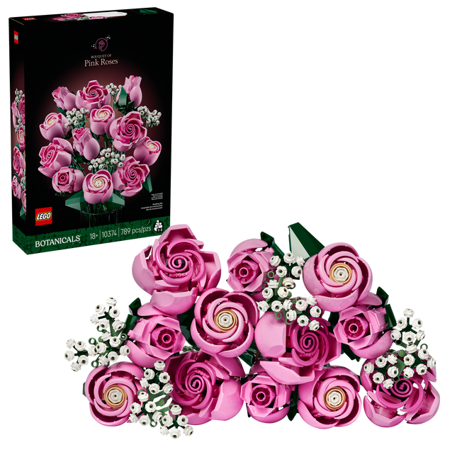 LEGO Botanicals - Bouquet de roses roses 10374