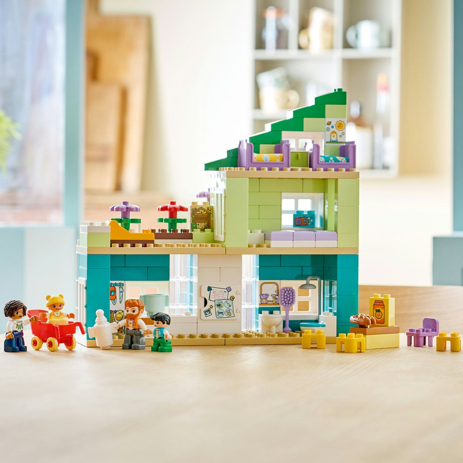 LEGO Duplo - Maison familiale moderne 3 en 1 avec figurines 10470