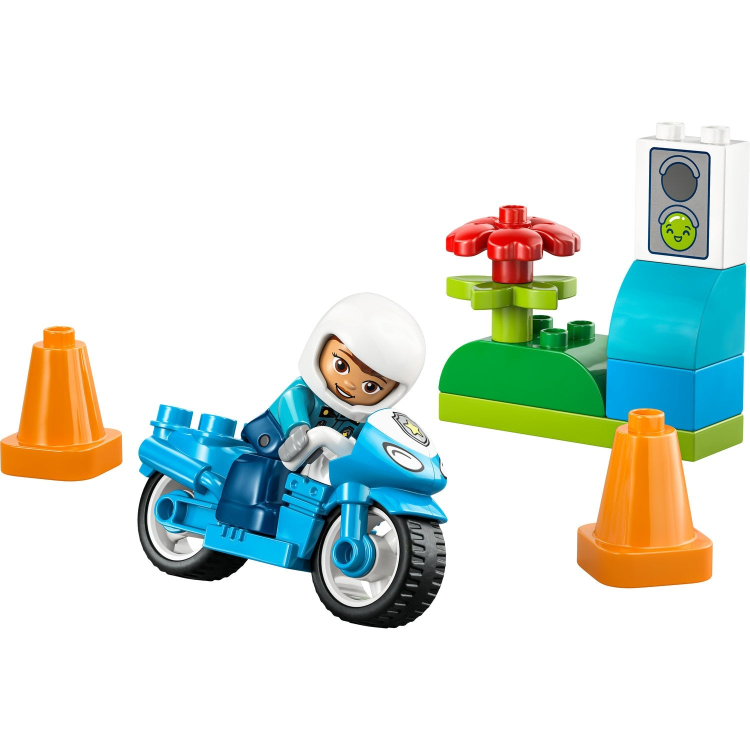 LEGO Duplo - Moto de police bleue 10471