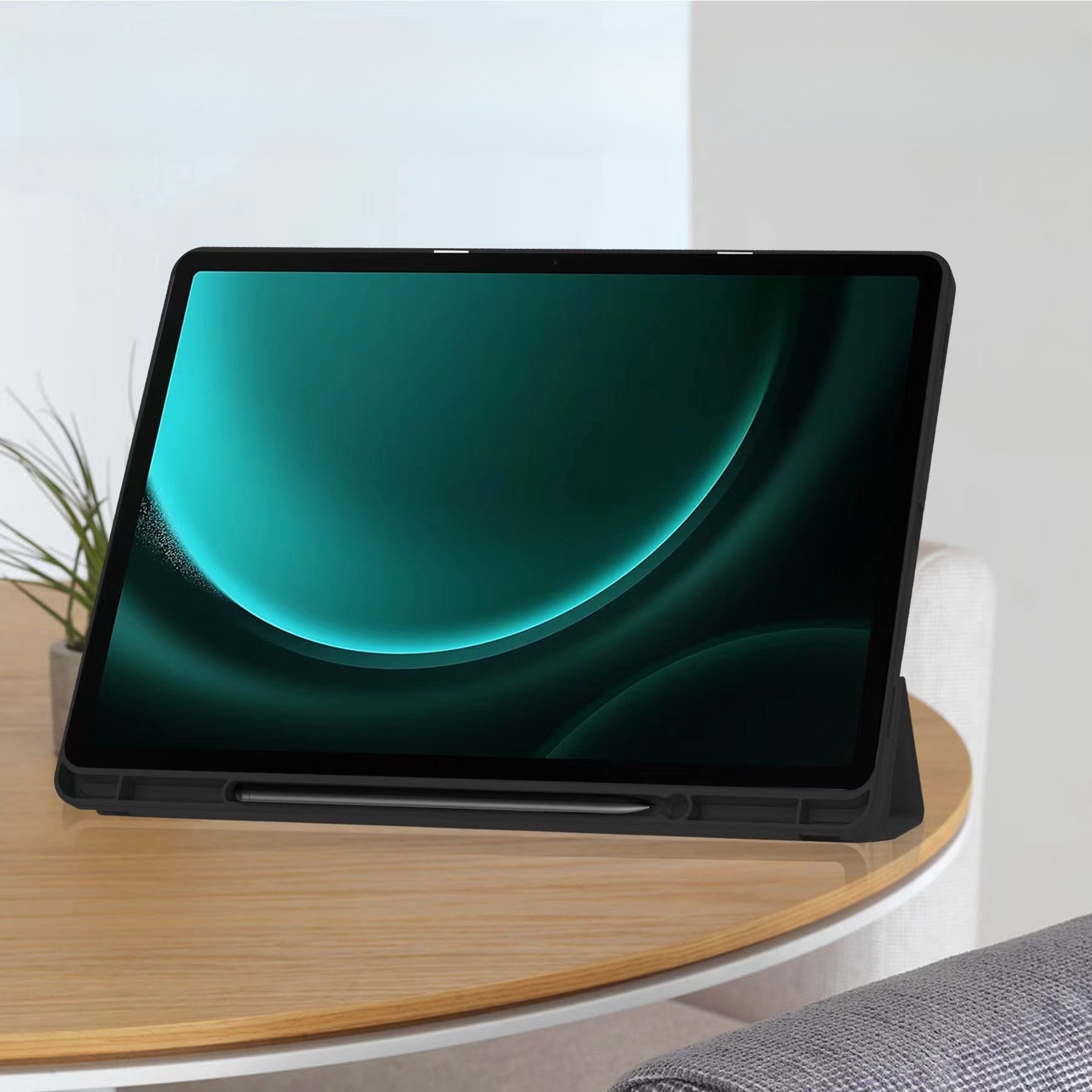 Étui Folio Samsung Galaxy Tab S9 FE avec fonction de support