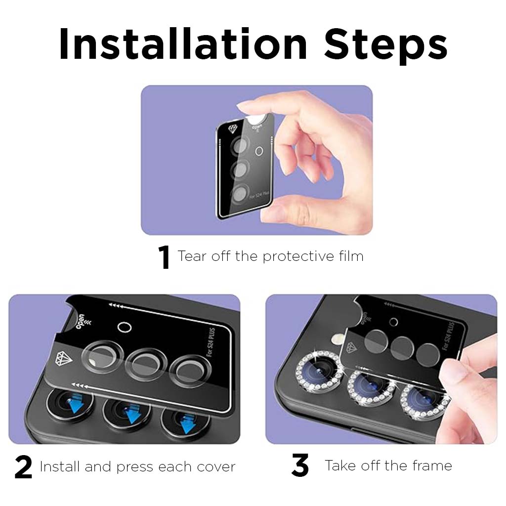 Protection de l'objectif de l'appareil photo Screen Patrol - Samsung Galaxy S24
