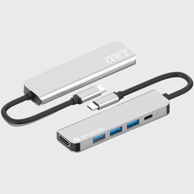 Hub Rockstone USB-C 5-en-1