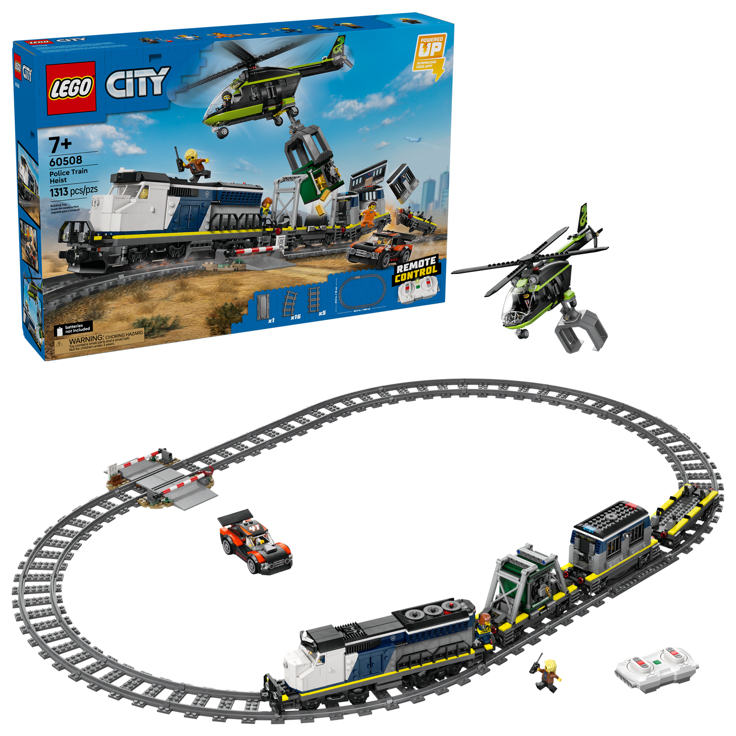 LEGO City - Le braquage du train de police 60508