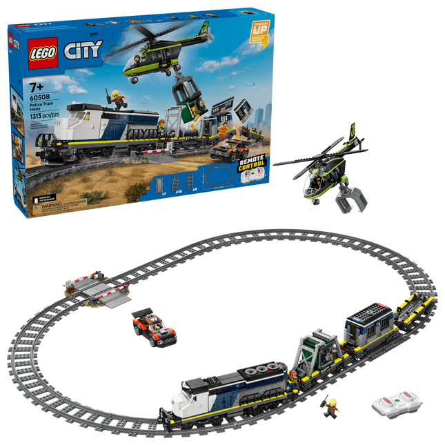 LEGO City - Le braquage du train de police 60508