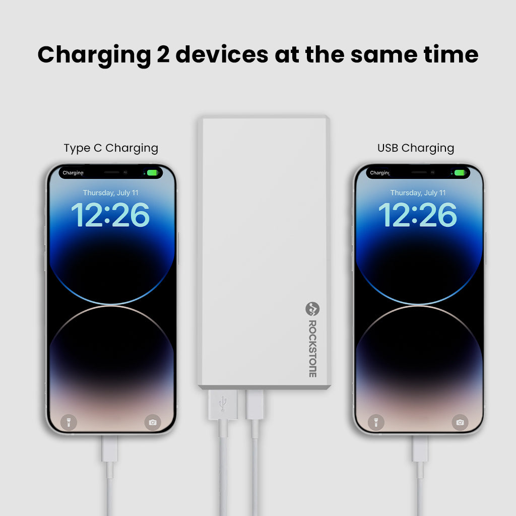 Banque d'alimentation Rockstone 10000 Mah