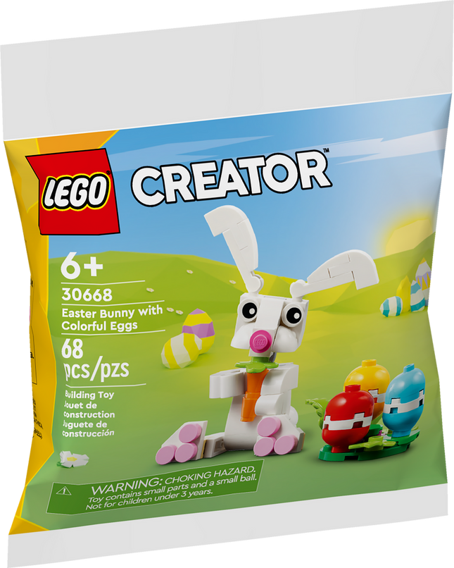 LEGO Creator - Lapin de Pâques avec œufs colorés Sac impulsif 30668