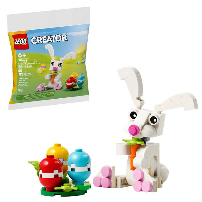 LEGO Creator - Lapin de Pâques avec œufs colorés Sac impulsif 30668