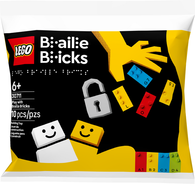 LEGO Jouer avec les briques en braille 30711