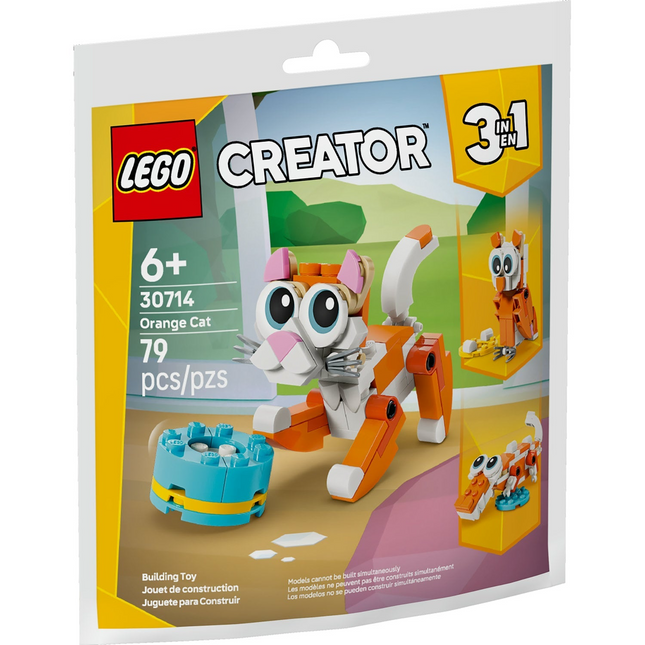 LEGO Creator - Chat orange 30714
