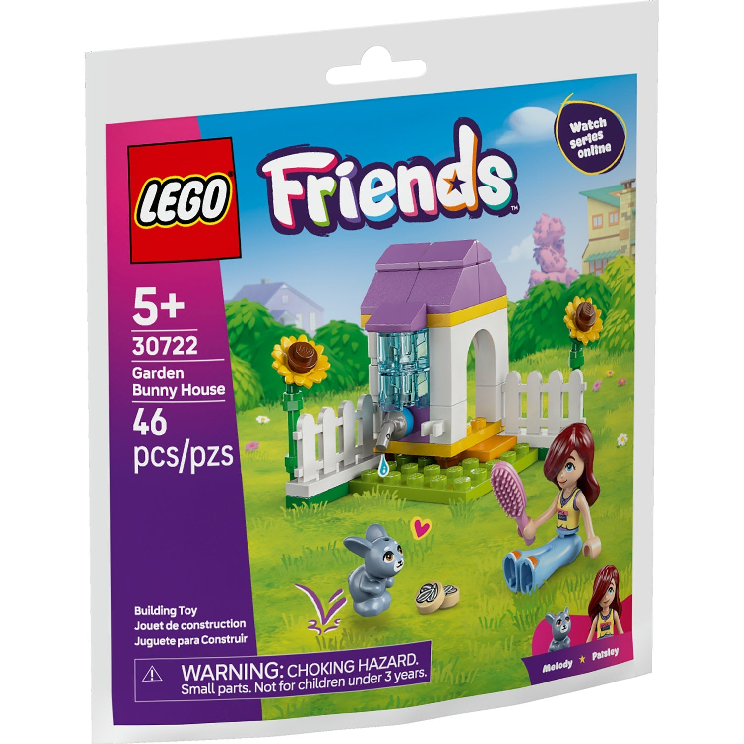 LEGO Friends - La maison du lapin dans le jardin 30722