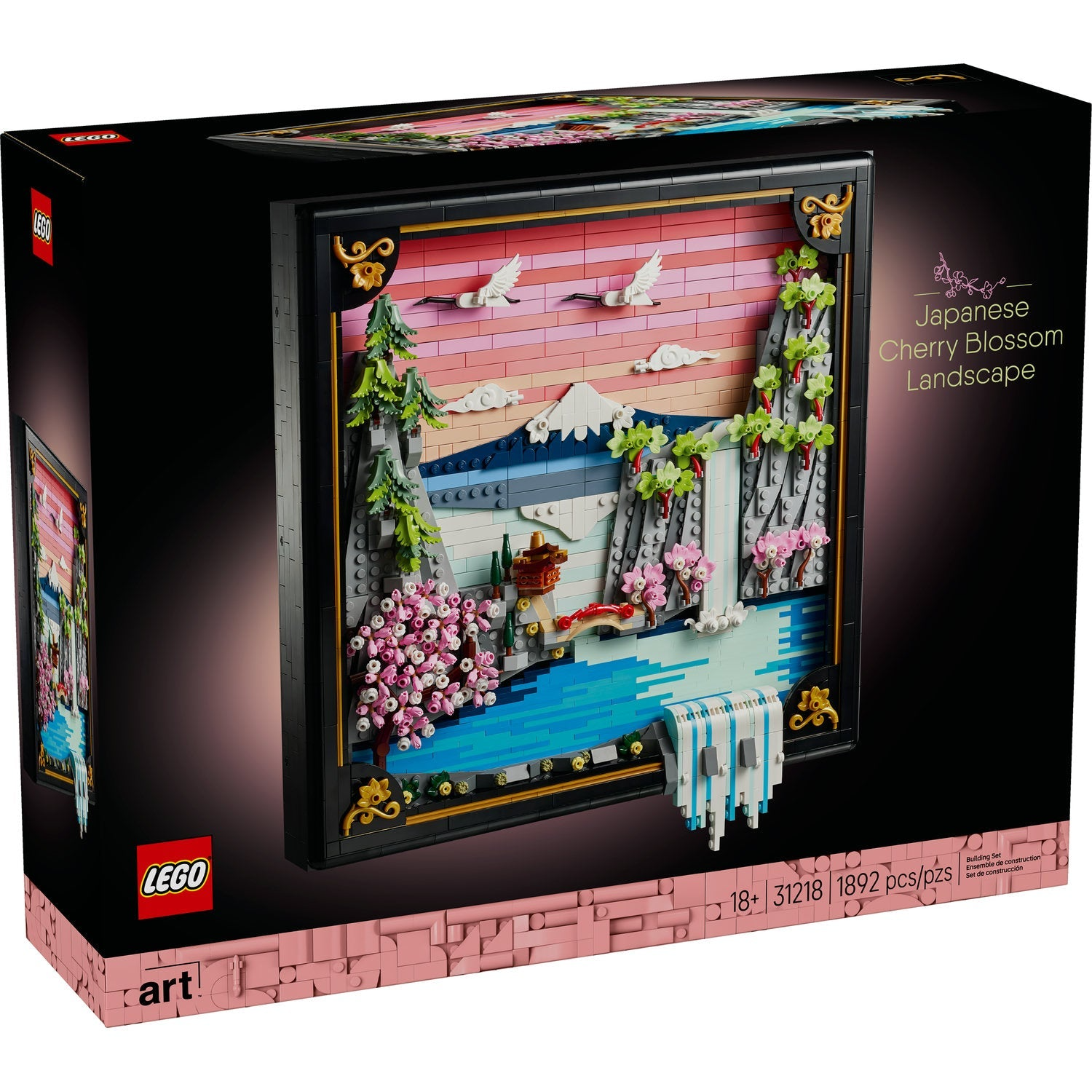 LEGO Art - Paysage japonais avec fleurs de cerisier 31218