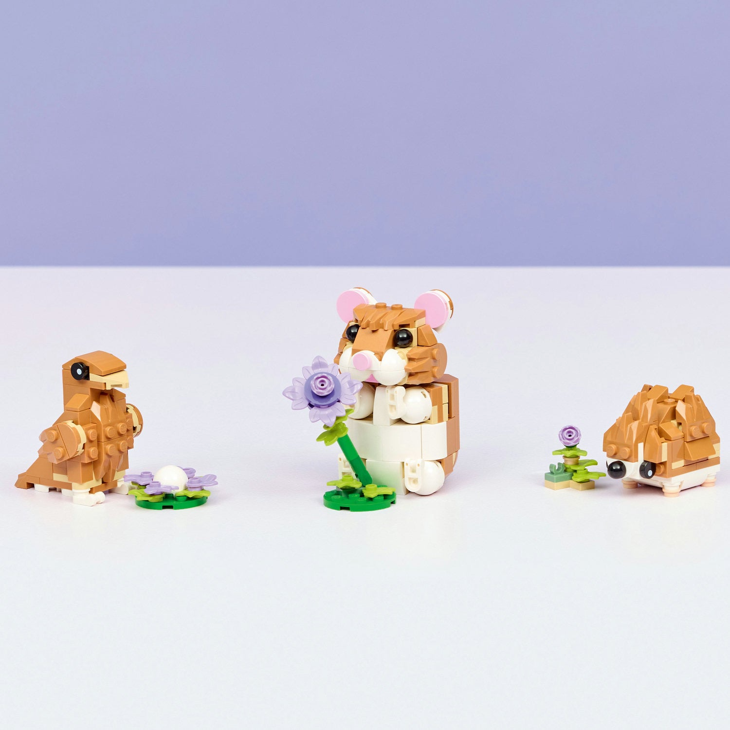 LEGO Creator - Hamster mignon avec une fleur 31376