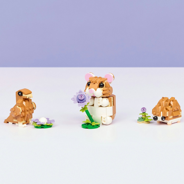 LEGO Creator - Hamster mignon avec une fleur 31376
