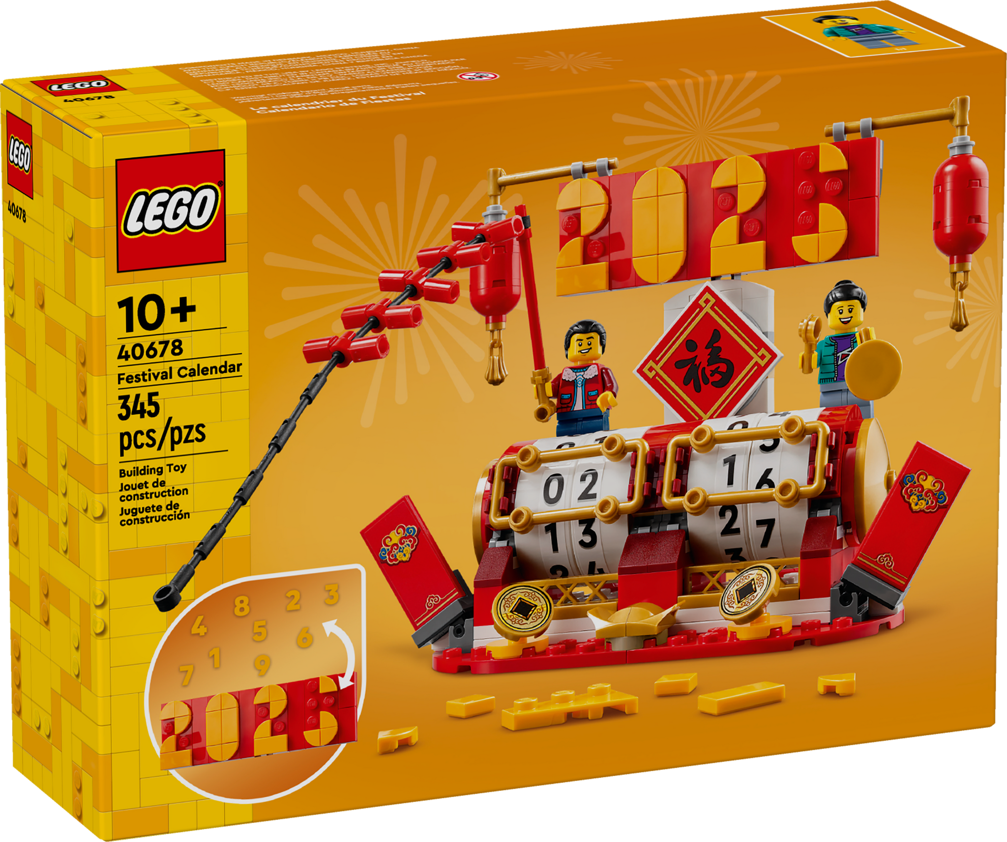 Calendrier du festival LEGO 40678