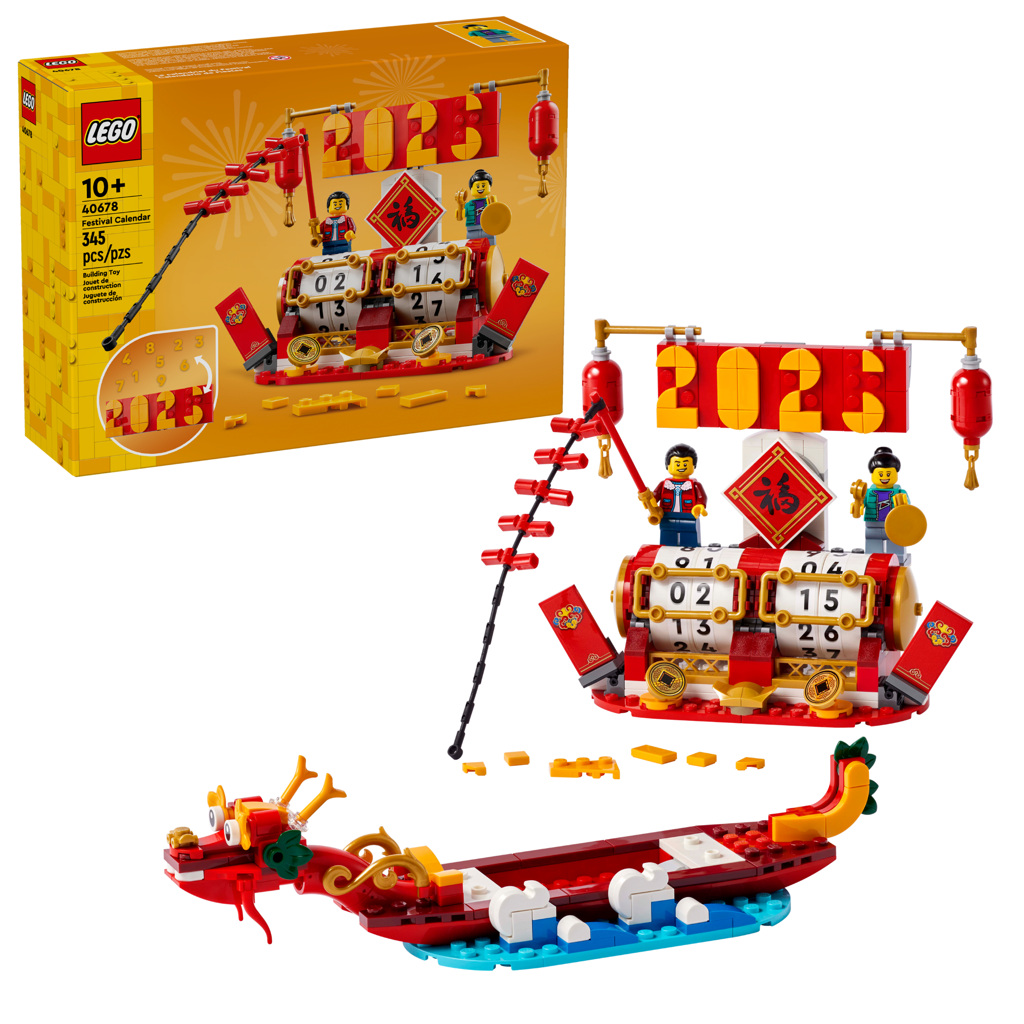 Calendrier du festival LEGO 40678