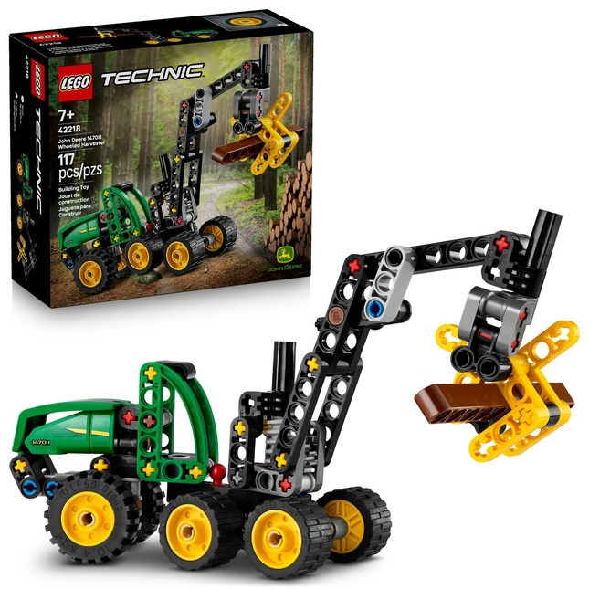 LEGO Technic - Abatteuse à roues John Deere 1470H 42218