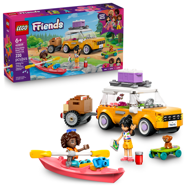 LEGO Friends - Voiture de voyage « Road Trip de l'amitié » 42659