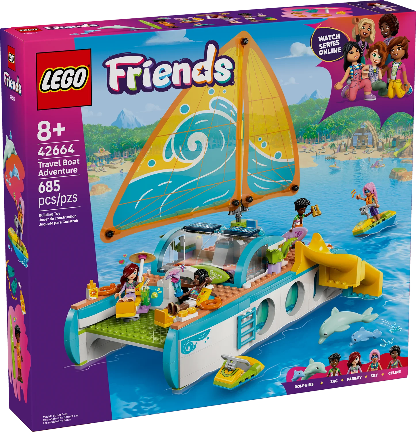 LEGO Friends - Aventure en bateau 42664