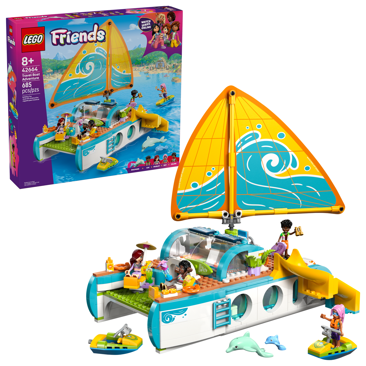 LEGO Friends - Aventure en bateau 42664