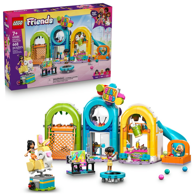 LEGO Friends - Aire de jeux d'intérieur amusante 42686
