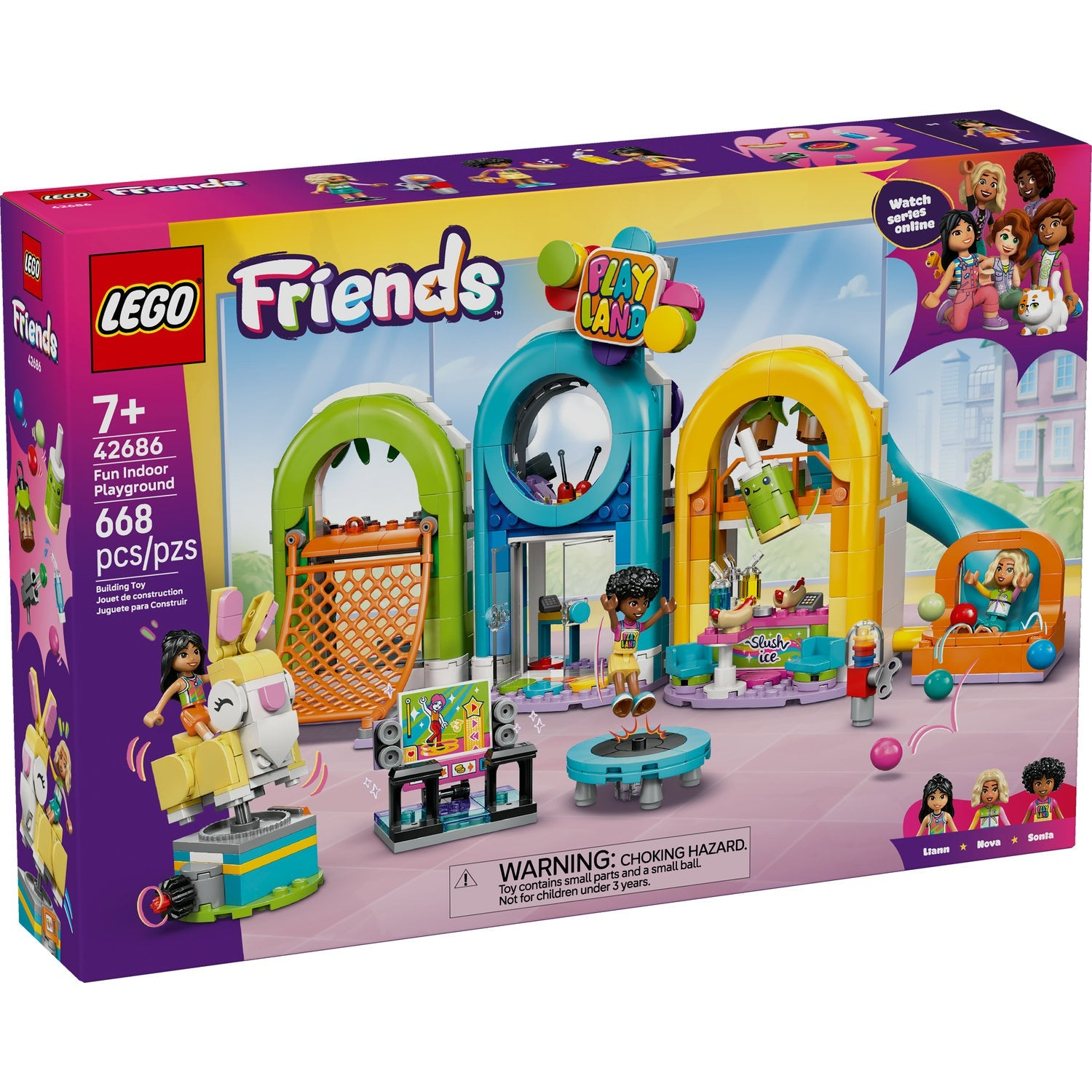 LEGO Friends - Aire de jeux d'intérieur amusante 42686