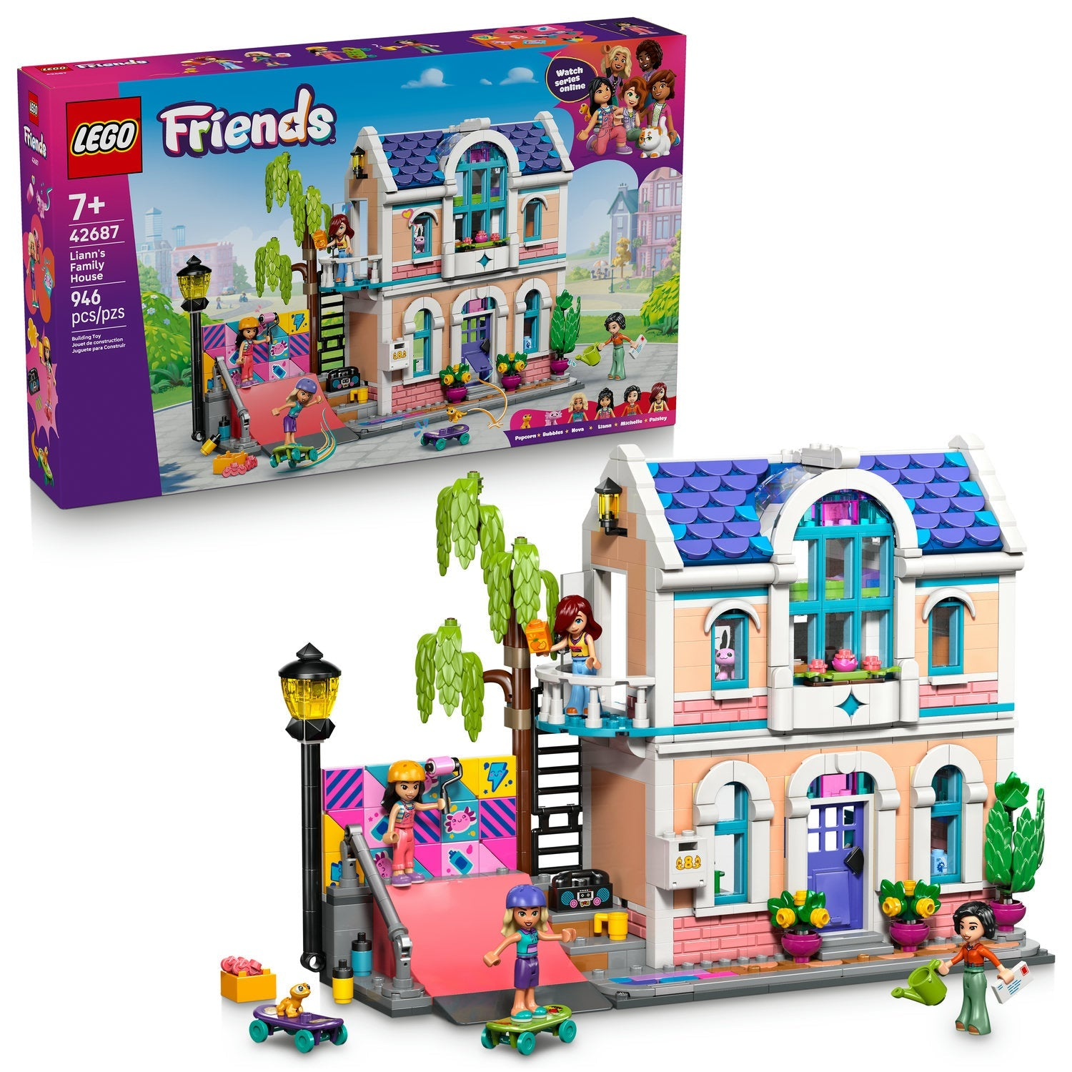 LEGO Friends - La maison familiale de Liann 42687