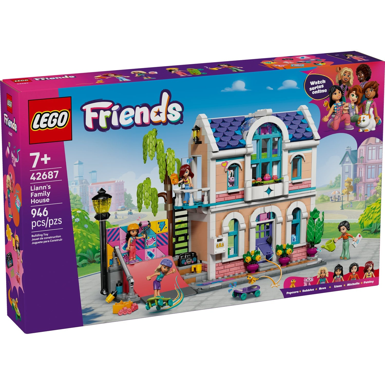 LEGO Friends - La maison familiale de Liann 42687