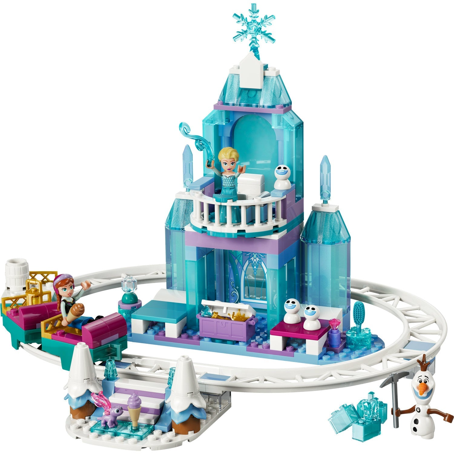 LEGO Disney - Le château de glace d'Elsa et l'aventure sur la neige 43281