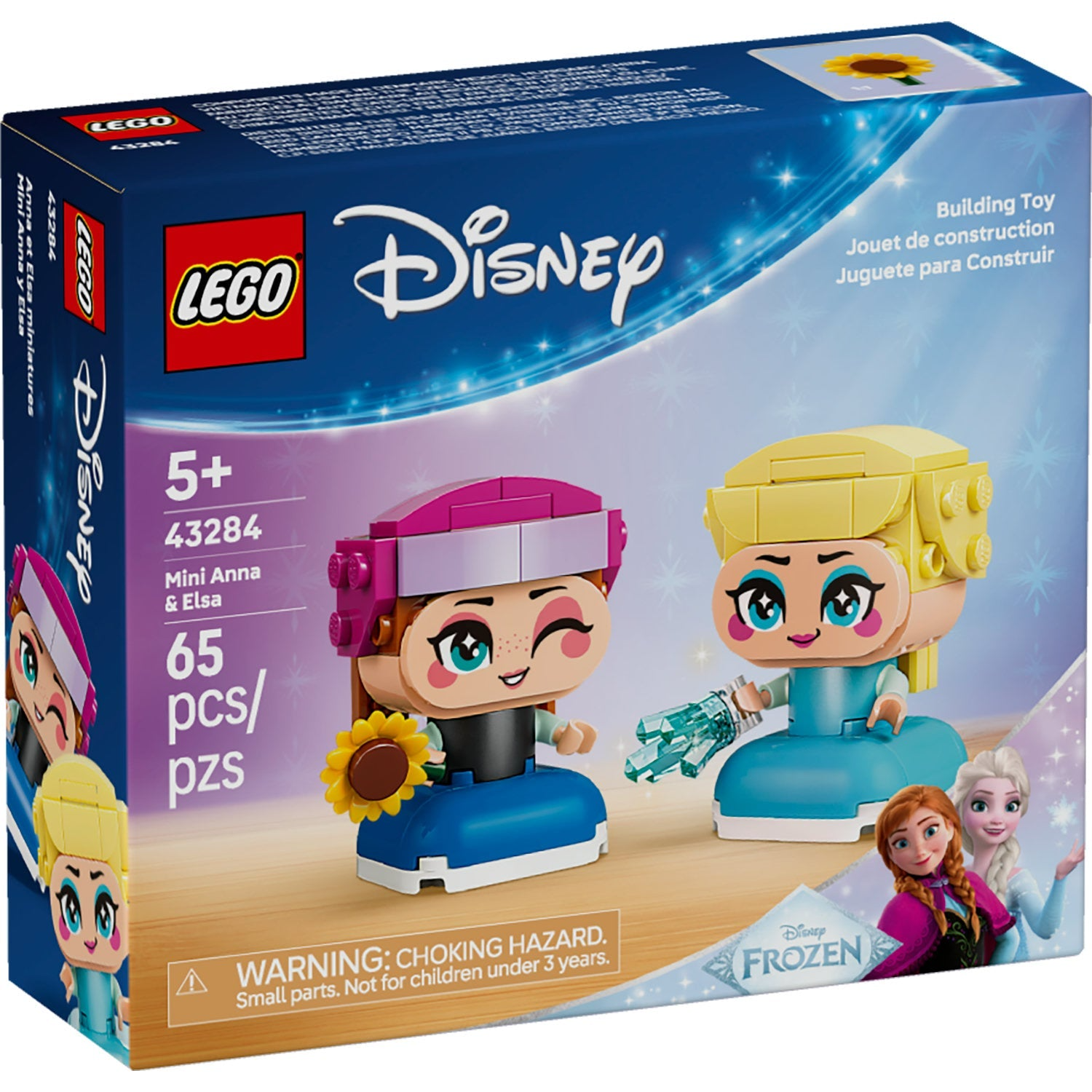 LEGO Disney - Mini Anna et Elsa 43284