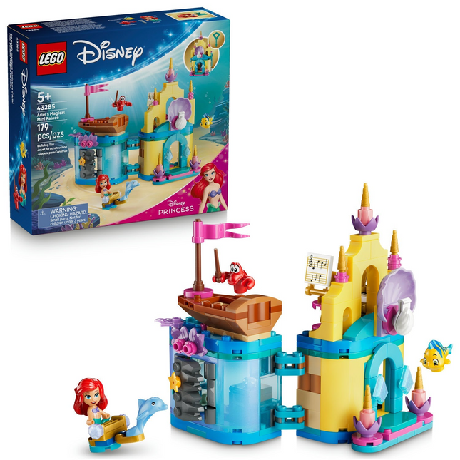 LEGO Disney - Le mini-palais magique d'Ariel 43285