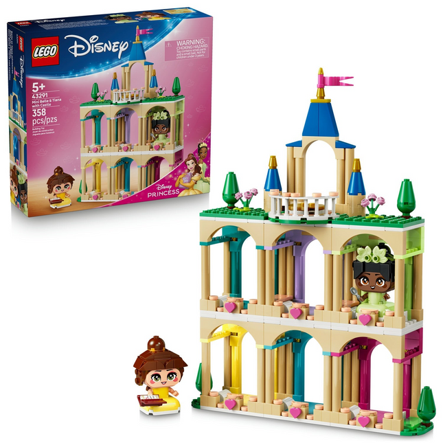 LEGO Disney - Mini Belle et Tiana avec château 43291