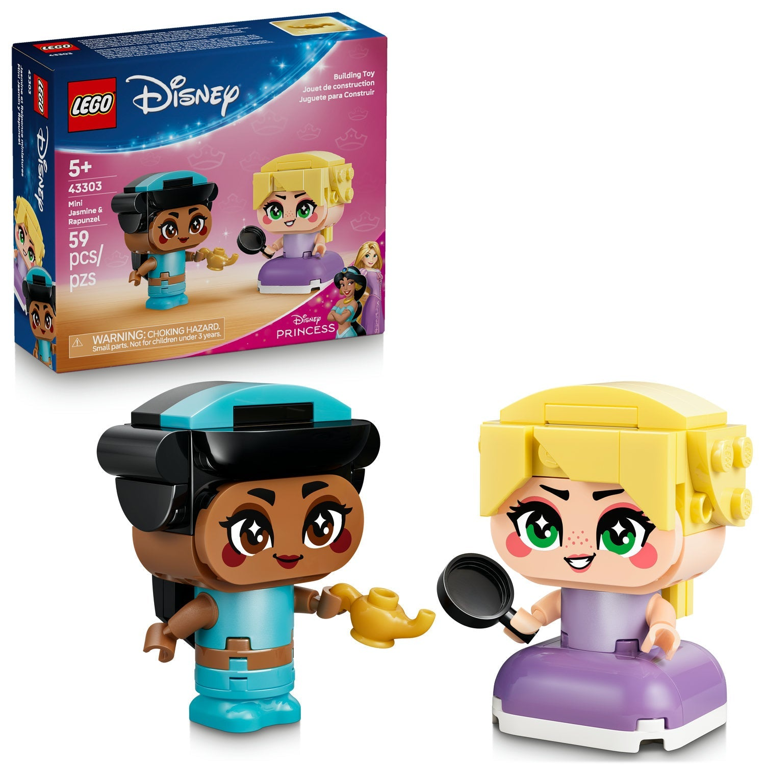 LEGO Disney - Mini Jasmine et Raiponce 43303