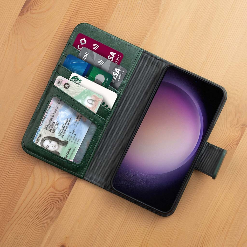 5th Ave Wallet Folio Case (5 fentes pour cartes) - Samsung Galaxy S23