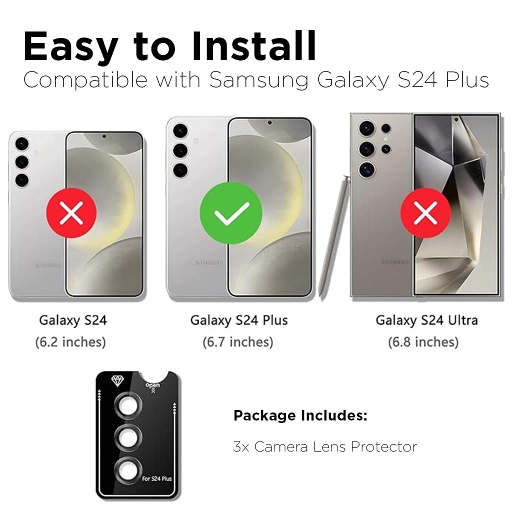 Protection de l'objectif de l'appareil photo Screen Patrol - Samsung Galaxy S24