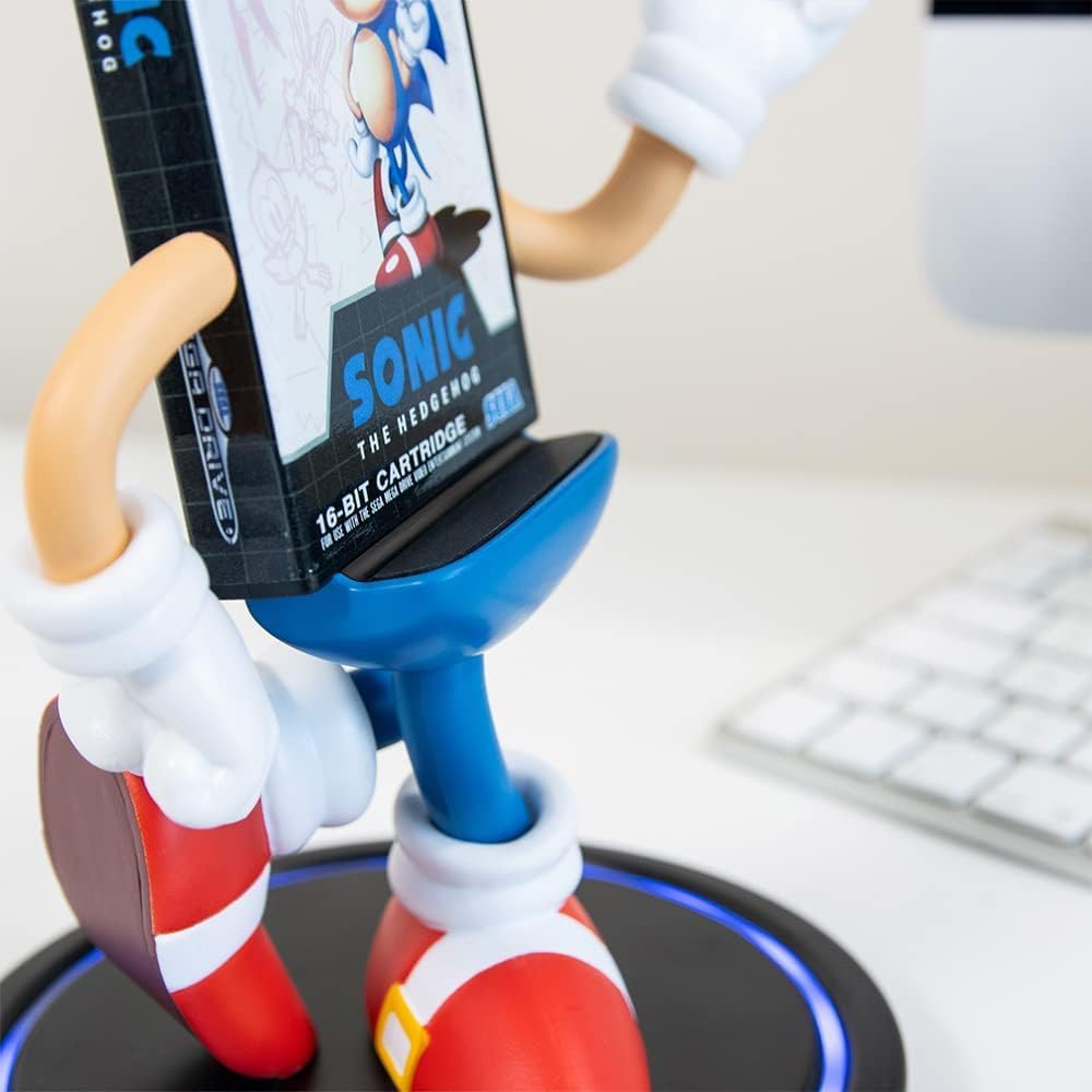 Numbskull - Support de téléphone avec chargeur sans fil Sonic The Hedgehog