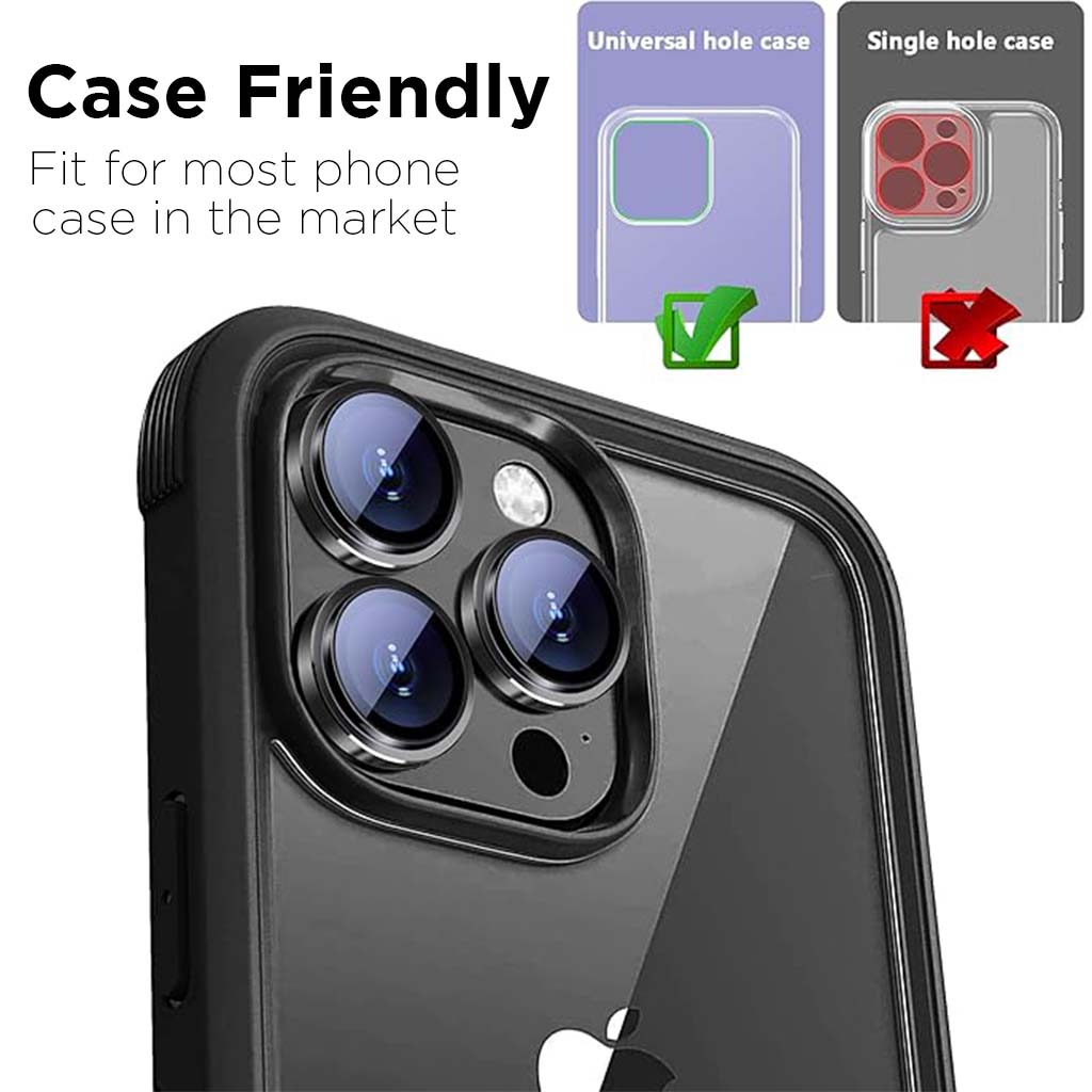 Protecteur d'objectif de caméra Screen Patrol - iPhone 15 Pro