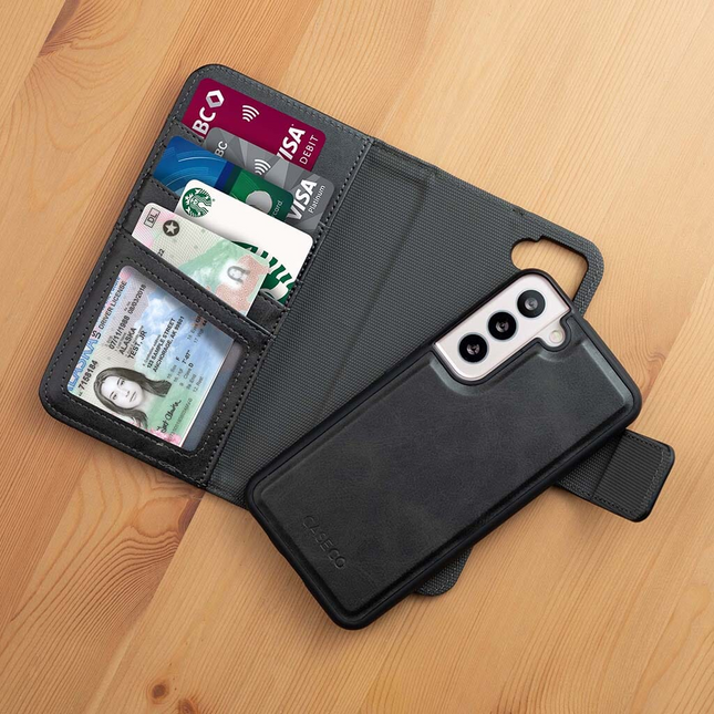 5th Ave Wallet Folio Case (5 fentes pour cartes) - Samsung Galaxy S23 Plus