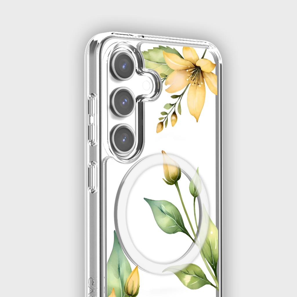 Fleurs jaunes - Samsung S24 FE