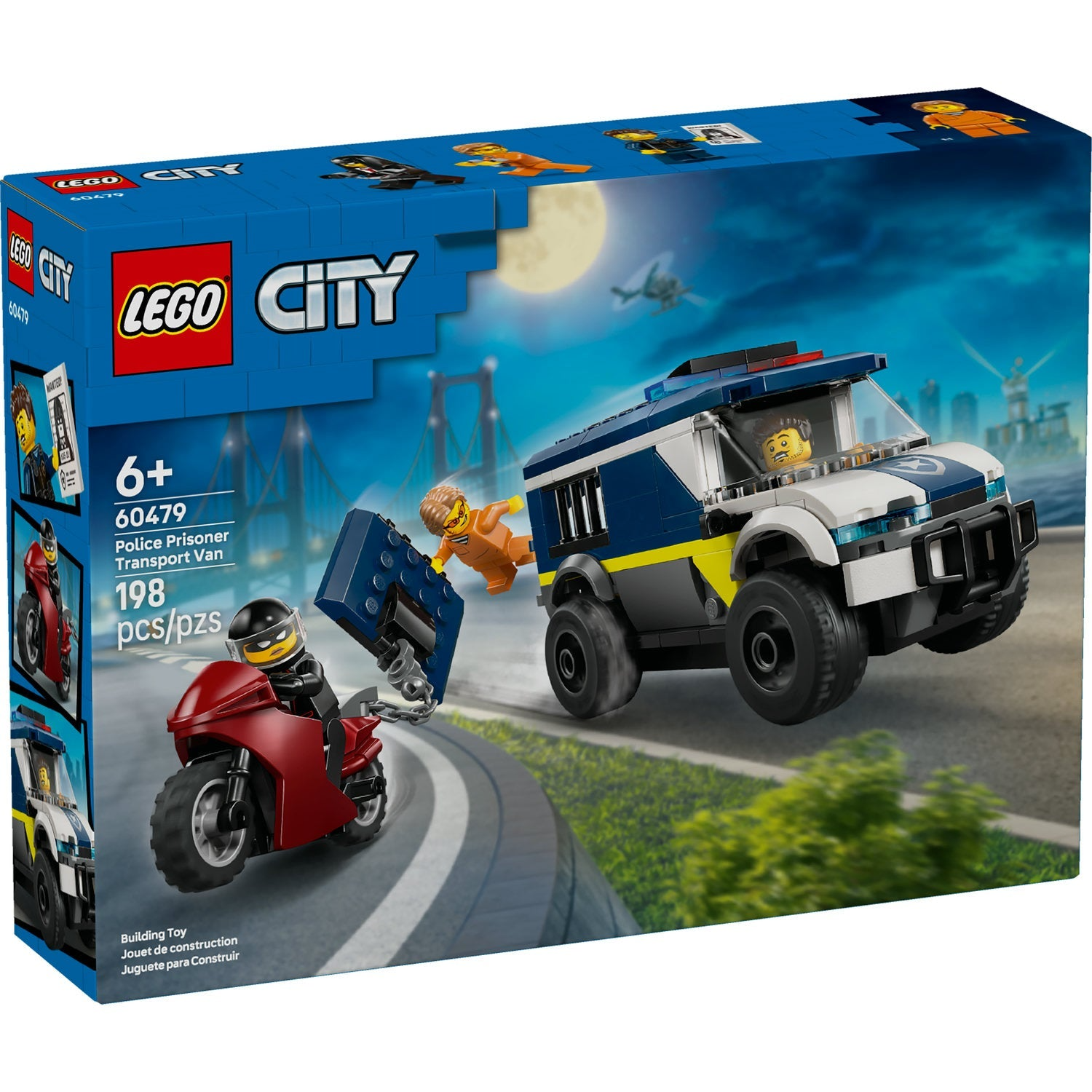 LEGO City - Fourgon de transport de prisonniers de la police 60479